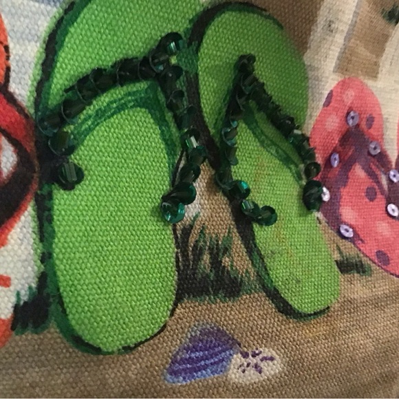 Artist Paul Brent Flip Flop Tote - Picture 6 of 16